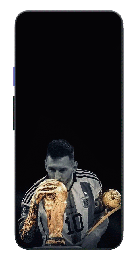 Carcasa Personalizada Messi Cup